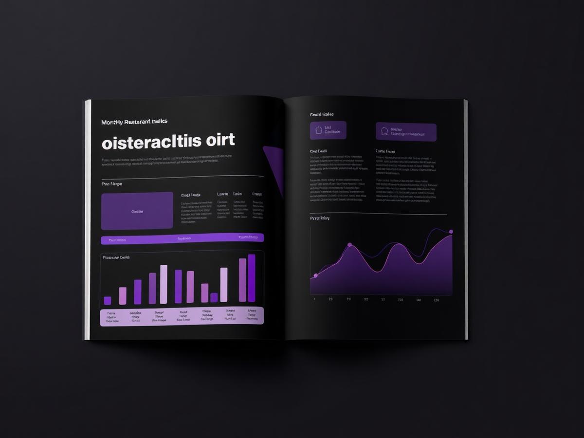 Example of the Ordera Insights monthly PDF report